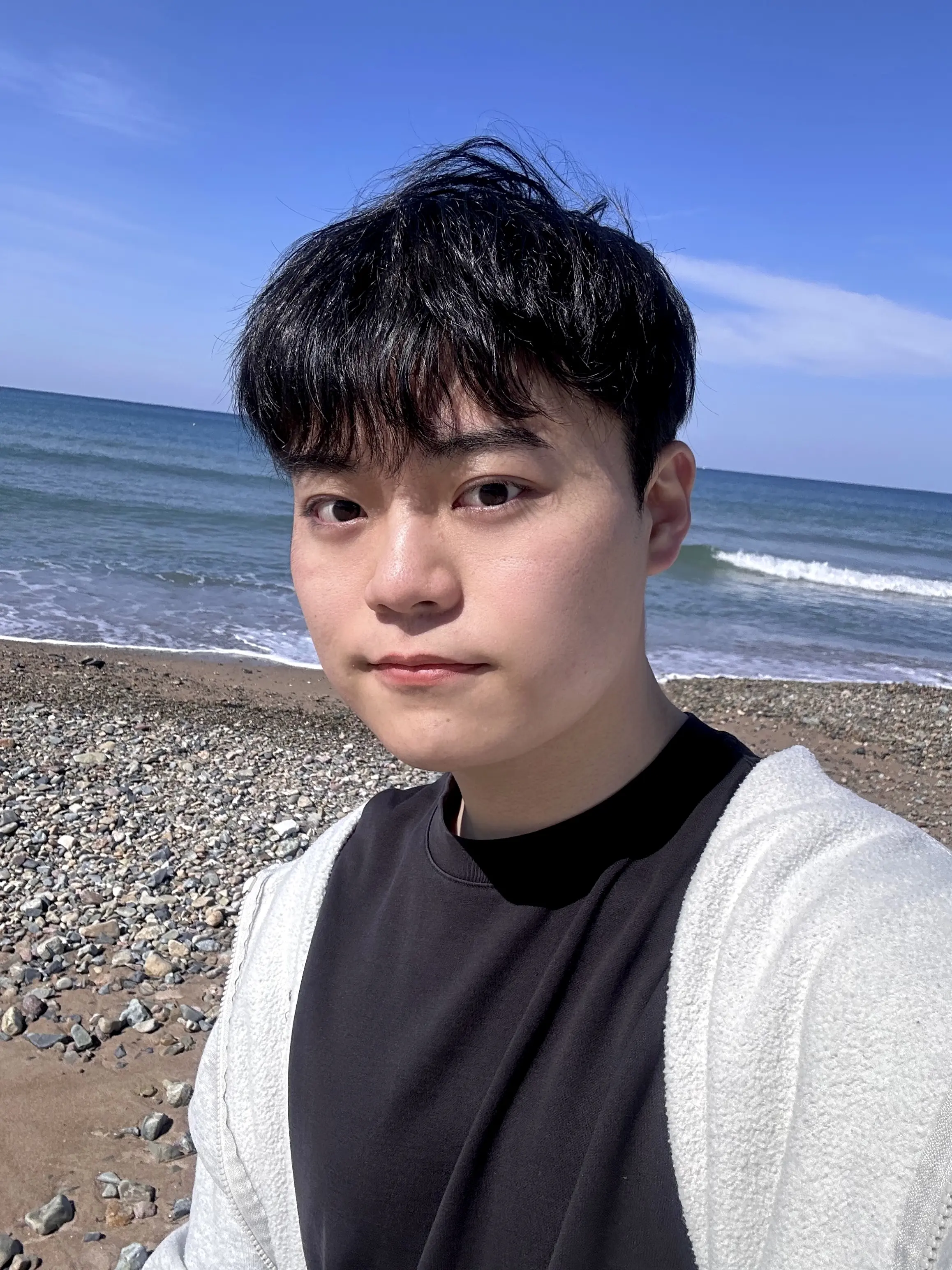 2024. 03. 01., 경북 포항시 북구 청하면 용두리간이해수욕장.